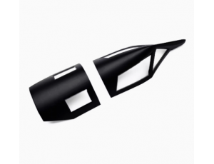 Freewing SR-71 Blackbird Twin 70mm EDF Jet Plastic Canopy Set